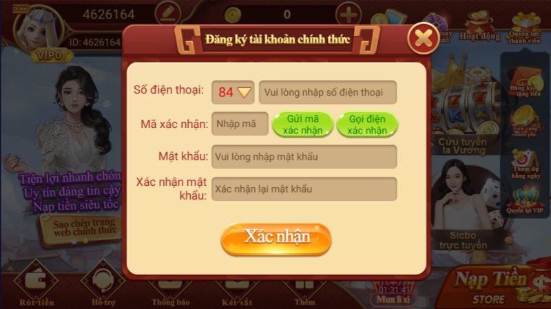 Khuyến mãi CF68 tặng vốn cho tân binh mới đăng ký