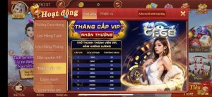 tăng cấp VIP nhận thưởng